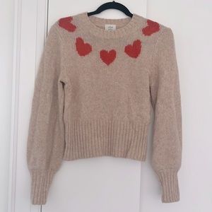 Wilfred heart sweater